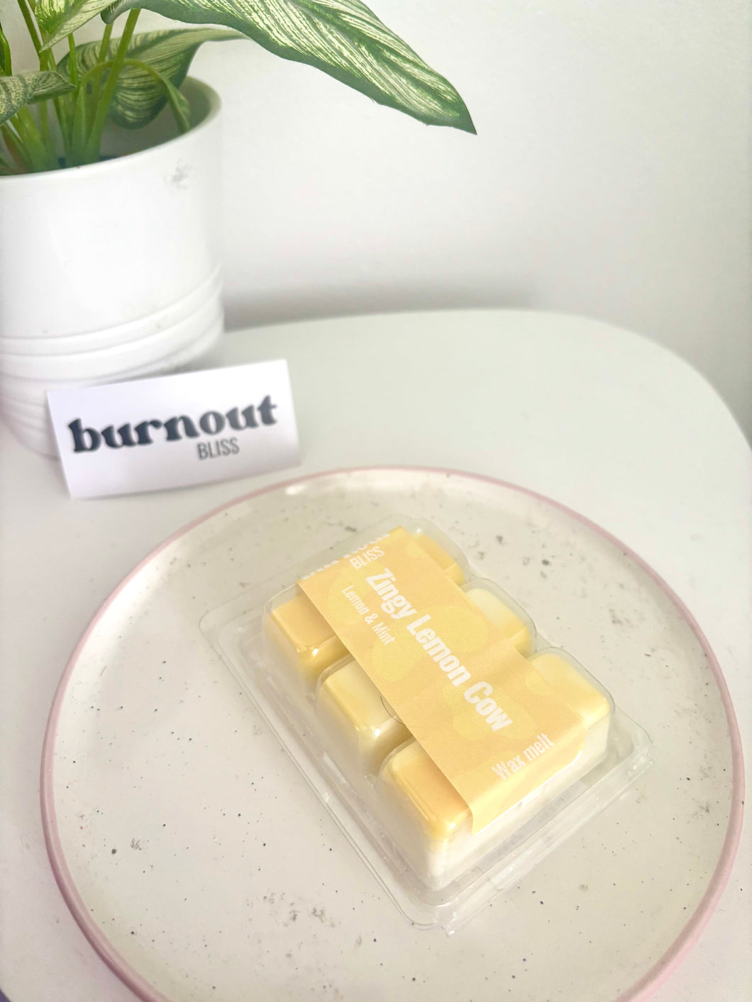 Lemon Mint Cow Waxmelt