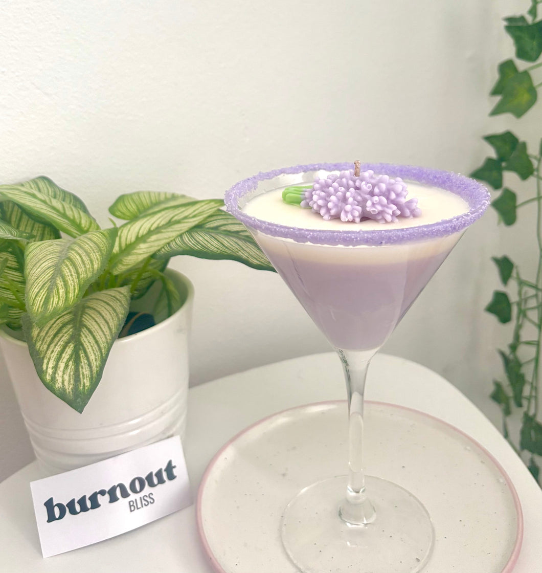 Lavender Martini Candle