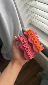 [RESERVED] Get Down Custom Pillar Candle